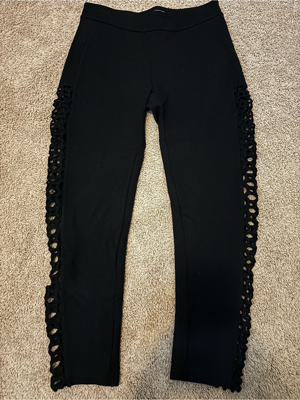 Anne Fontaine Black Stretch Leggings